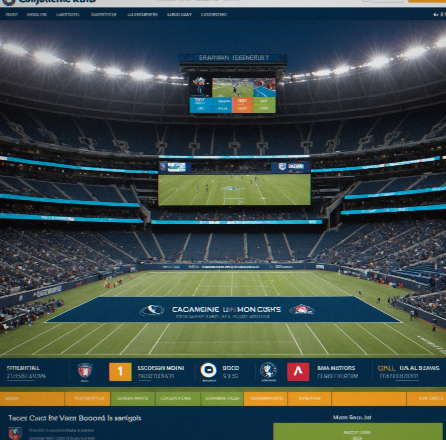 Competitive bid interface showing rival brand allocations, available athlete inventory and real-time auction activity