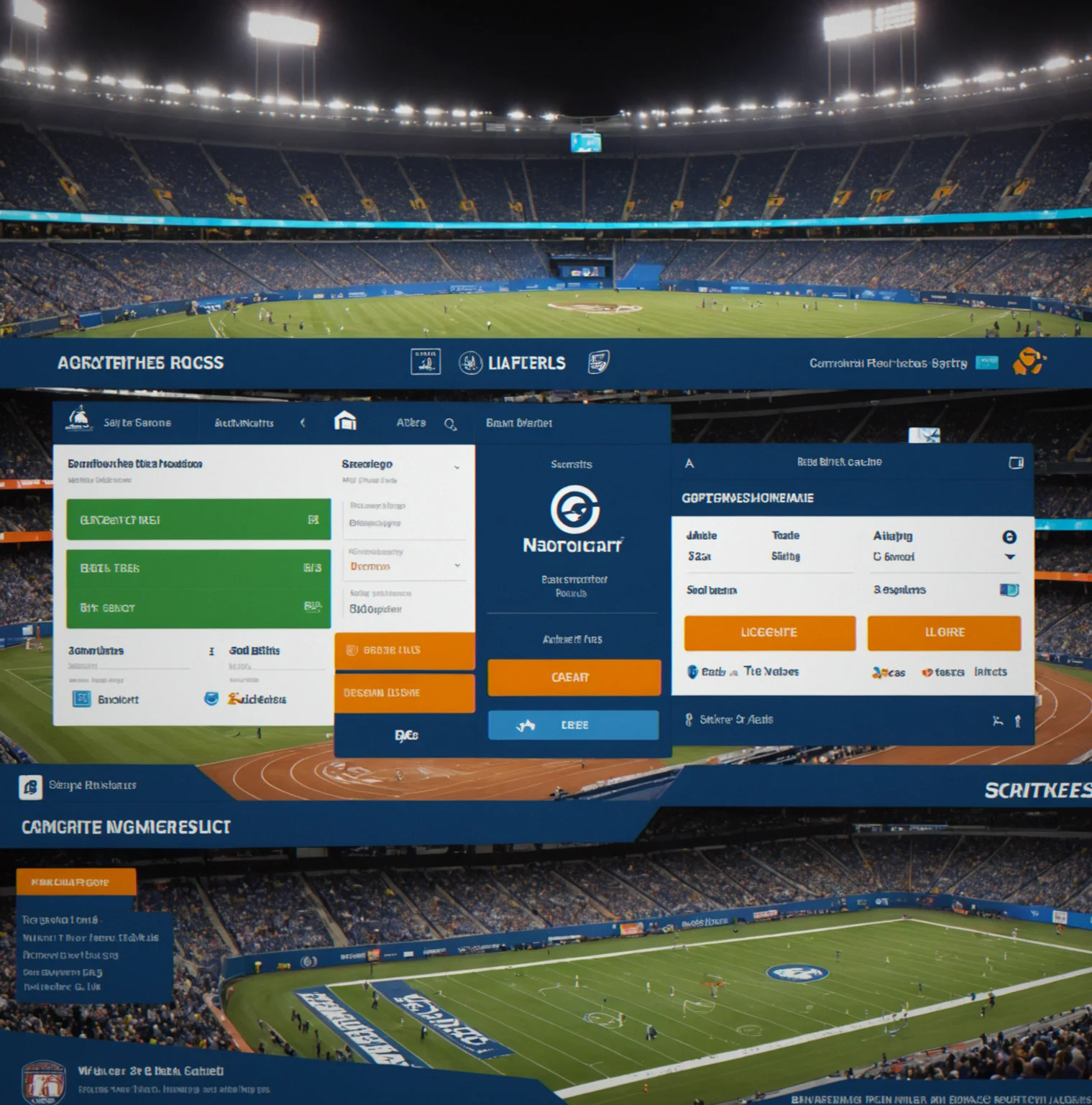 Competitive bid interface showing available athletes, rival allocations, pricing floor and real-time auction activity