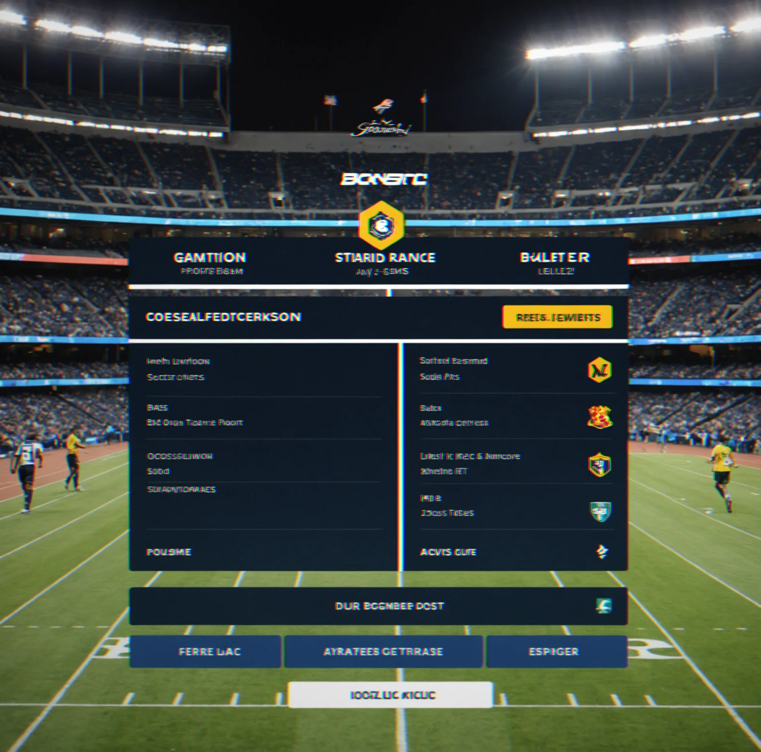 Competitive bid interface displaying rival brand allocations, locked athlete commitments, and available inventory with price floors